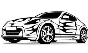 Sports Car Vector Image
